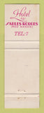 Matchbook Cover - Hotel Motel Baie Bleue Carleton Quebec QC