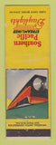 Matchbook Cover - Southern Pacific Railroad Streamlined Daylights WEAR