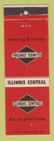 Matchbook Cover - Illinois Central Railroad WEAR