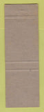Matchbook Cover - William Vance Motel Tarboro NC Perkins Americana ORANGE