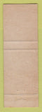 Matchbook Cover - Bull Run VA Civil War Perkins Americana ORANGE