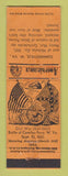 Matchbook Cover - Summersville WV Civil War Perkins Americana ORANGE