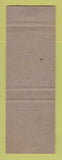 Matchbook Cover - Robie's Motel Moro OR Perkins Americana ORANGE