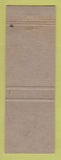 Matchbook Cover Shore Acres Resort Motel North Hero VT Perkins Americana ORANGE