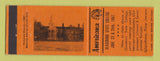 Matchbook Cover - Glassboro State College NJ 1967 Perkins Americana ORANGE