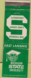 Matchbook Cover - Michigan State University East Lansing MI