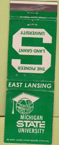 Matchbook Cover - Michigan State University East Lansing MI