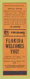 Matchbook Cover - Bristol FL Perkins Americana ORANGE