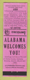 Matchbook Cover - Shirley Court Grove Hill AL Perkins Americana PINK
