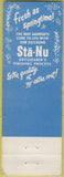 Matchbook Cover - Crystal Clear Dry Cleaners Lorain OH