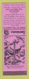 Matchbook Cover - 1968 World's Fair San Antonio TX Perkins Americana PINK