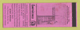 Matchbook Cover - Ambassador Bridge Detroit MI RMS WEAR Perkins Americana PINK