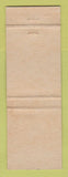 Matchbook Cover - WG Bridges Sons Insurance South Weymouth MA