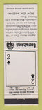 Matchbook Cover - Show Low AZ Perkins Americana WHITE