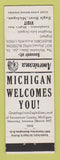 Matchbook Cover - Blight's Sons Eagle River MI Perkins Americana WHITE