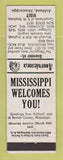 Matchbook Cover - RM Stephens Ashland MS Perkins Americana WHITE