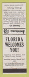 Matchbook Cover - Bristol FL Perkins Americana WHITE