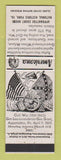 Matchbook Cover - Appomattox Court House VA Civil War Perkins Americana WHITE