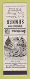Matchbook Cover - Sumner MS Civil War Perkins Americana WHITE