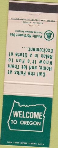 Matchbook Cover - Pacific Northwest Bell Telephone OR