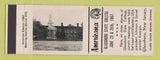 Matchbook Cover - Glassboro State College NJ 1967 Perkins Americana WHITE