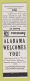 Matchbook Cover - Shirley Court Grove Hill AL Perkins Americana WHITE