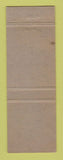 Matchbook Cover - Motel Western Big Timber MT  Perkins Americana WHITE