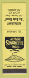 Matchbook Cover - Restaurant Au Bois Rond Scott Jonction QC