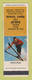 Matchbook Cover - Hubert Turenne Dunlop St Gabriel De Brandon QC