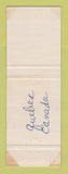 Matchbook Cover - Hubert Turenne Dunlop St Gabriel De Brandon QC