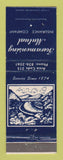 Matchbook Cover - Towamensing Mutual Insurance Aquashicola PA