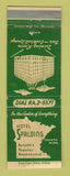 Matchbook Cover - Hotel Spalding Duluth MN