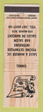 Matchbook Cover - Hotel Motel Ca Beigneurie de Ste Marie QC