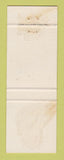 Matchbook Cover - Motel La Brinde Baie St Paul QC RED WEAR