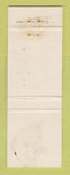 Matchbook Cover - Motel La Brinde Baie St Paul QC YELLOW WEAR
