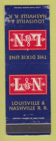 Matchbook Cover - Louisville and Nashville Railroad WEAR