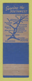 Matchbook Cover - Missouri Kansas Texas Railroad MKT