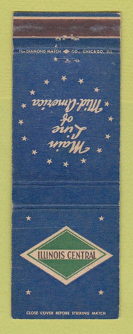 Matchbook Cover - Illinois Central Railroad