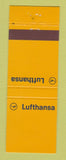 Matchbook Cover - Lufthansa Airlines