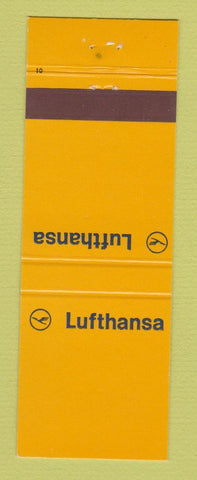 Matchbook Cover - Lufthansa Airlines