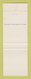 Matchbook Cover - Lufthansa Airlines