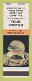Matchbook Cover - Restaurant Riviera St Pie De Bagot QC