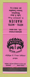 Matchbook Cover - Hotel Motel Harjen St Tite QC NEON PINK