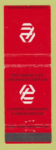 Matchbook Cover - Empire Life Isnurance Canada WEAR