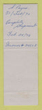 Matchbook Cover - Restaurant LE Caneton Quebec QC SAMPLE WEAR