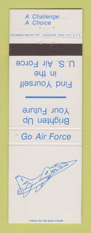 Matchbook Cover - US Air Force Recruiting Canton Allinace Steubenville OH