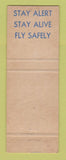 Matchbook Cover - Strategic Air Command Military SAC WEAR