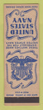 Matchbook Cover - United States Navy