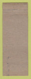 Matchbook Cover - Commander in Chief Atlantic US Fleet Navy