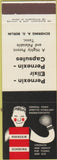 Matchbook Cover - Pernexin Schering Pharmacuticals drug